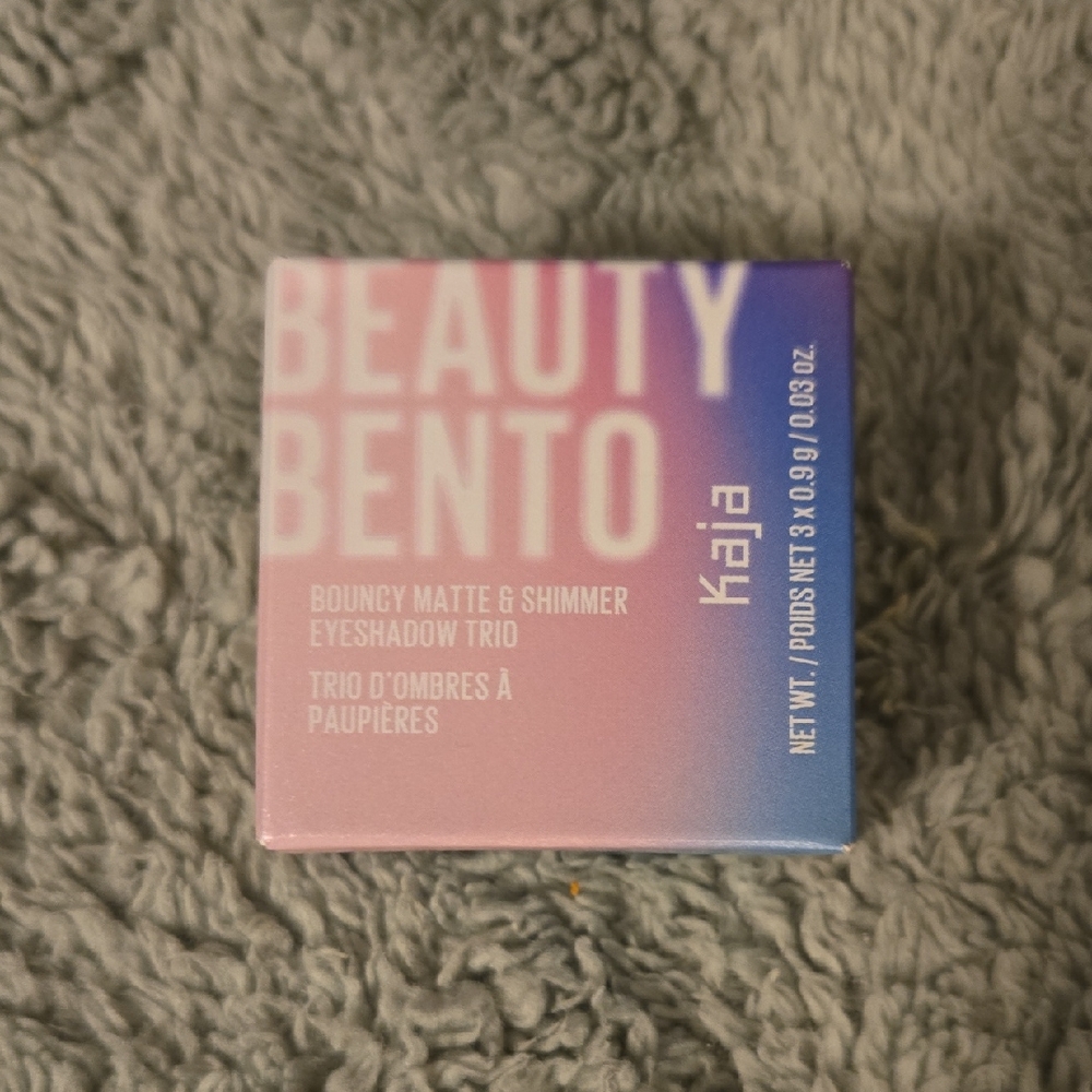 Kaja Beauty Bento Matte & Shimmer Eyeshadow Trio - Pink and Purple